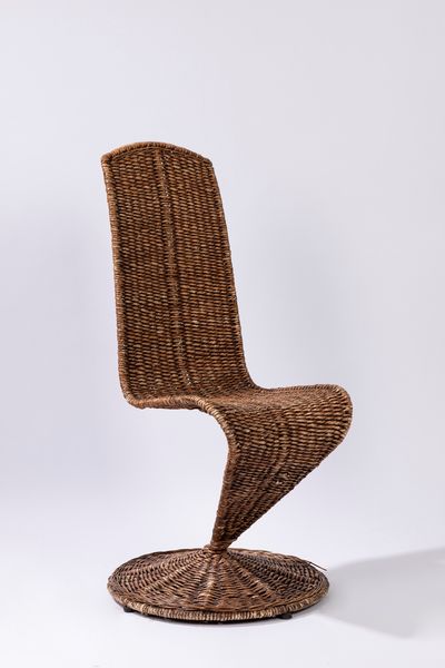 MARZIO CECCHI : Sedia modello S  - Asta Design e Arti Decorative - Associazione Nazionale - Case d'Asta italiane