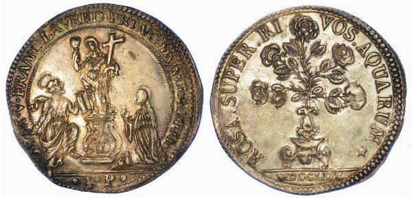 VENEZIA. FRANCESCO LOREDAN, 1752-1762. Osella in argento 1759/A. VIII.  - Asta Numismatica - Associazione Nazionale - Case d'Asta italiane