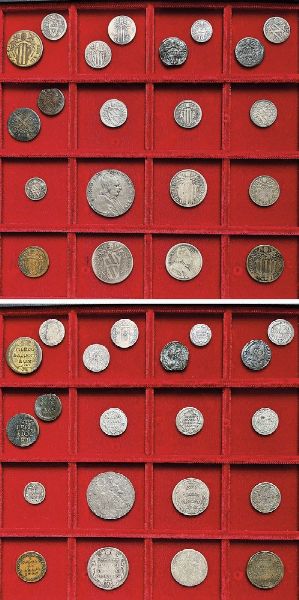 ROMA - XVIII SECOLO. Lotto di 21 monete.  - Asta Numismatica - Associazione Nazionale - Case d'Asta italiane
