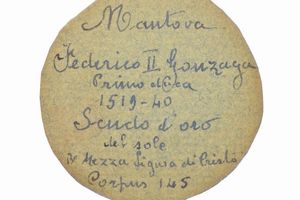 MANTOVA. FEDERICO II GONZAGA, 1519-1540. Scudo d'oro del Sole.  - Asta Numismatica - Associazione Nazionale - Case d'Asta italiane