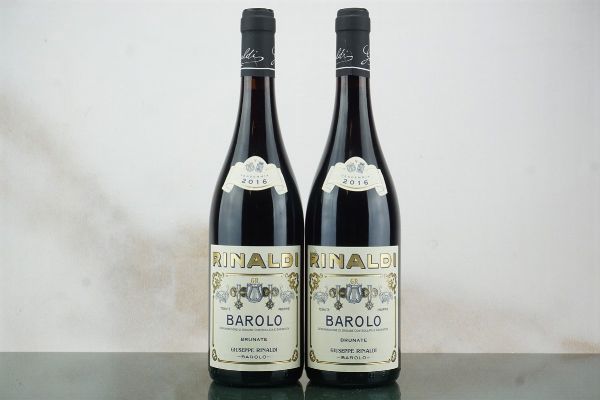 Barolo Brunate Giuseppe Rinaldi 2016  - Asta LA RAFFINATEZZA DELLA COMPLESSITA' - Vini Pregiati e da Collezione - Associazione Nazionale - Case d'Asta italiane