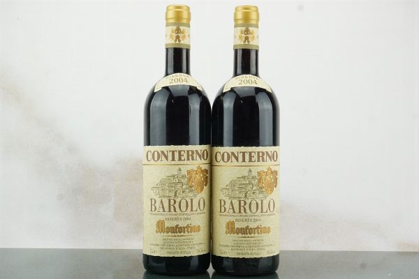 Barolo Monfortino Riserva Giacomo Conterno 2004  - Asta LA RAFFINATEZZA DELLA COMPLESSITA' - Vini Pregiati e da Collezione - Associazione Nazionale - Case d'Asta italiane