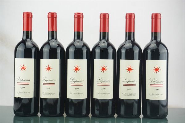 Lupicaia Castello del Terriccio 2009  - Asta LA RAFFINATEZZA DELLA COMPLESSITA' - Vini Pregiati e da Collezione - Associazione Nazionale - Case d'Asta italiane