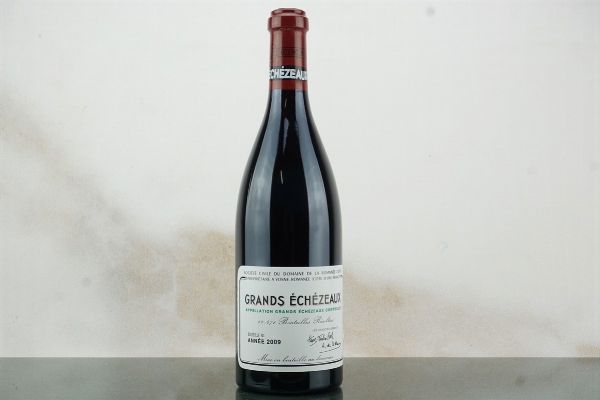 Grands &Eacute;ch&eacute;zeaux Domaine de la Roman&eacute;e Conti 2009  - Asta LA RAFFINATEZZA DELLA COMPLESSITA' - Vini Pregiati e da Collezione - Associazione Nazionale - Case d'Asta italiane