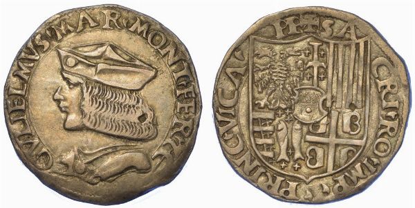 CASALE. GUGLIELMO II PALEOLOGO, 1494-1518. Testone.  - Asta Numismatica - Associazione Nazionale - Case d'Asta italiane