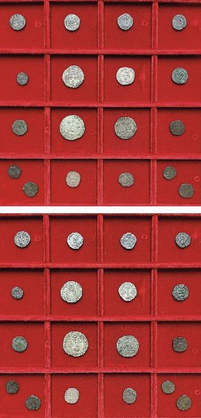 MILANO - SFORZA e DOMINAZIONE FRANCESE. Lotto di diciotto monete.  - Asta Numismatica - Associazione Nazionale - Case d'Asta italiane