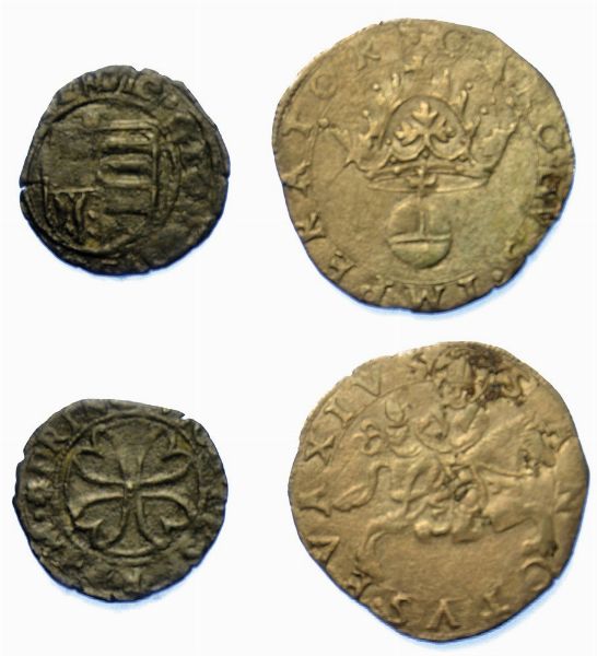 CASALE. Lotto di due monete.  - Asta Numismatica - Associazione Nazionale - Case d'Asta italiane