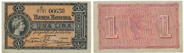 REGNO D’ITALIA. VITTORIO EMANUELE II DI SAVOIA, 1861-1878. BANCA ROMANA. Lira 1872.  - Asta Numismatica - Associazione Nazionale - Case d'Asta italiane