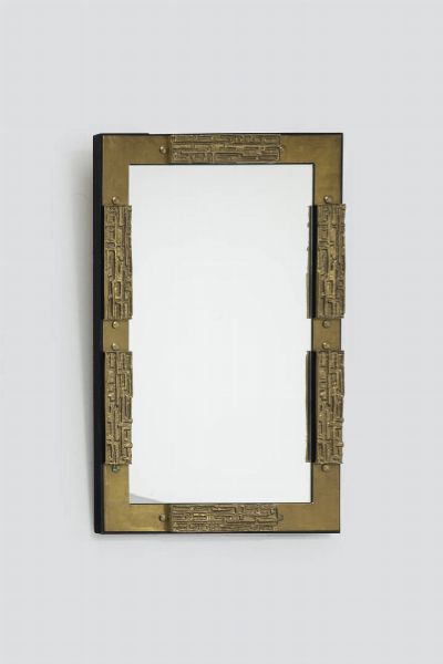 LUCIANO FRIGERIO : Specchio da parete  - Asta Asta di Design - Associazione Nazionale - Case d'Asta italiane