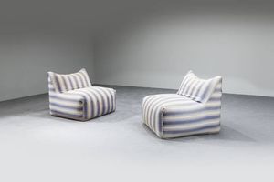 MARIO BELLINI - Coppia di poltrone della serie Le Bambole