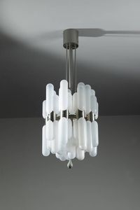 CARLO NASON - Lampada a sospensione a 24 luci mod. Torpedo