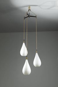 PRODUZIONE ITALIANA - Lampada a sospensione a tre luci
