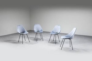 VITTORIO NOBILI - Quattro sedie mod. Medea