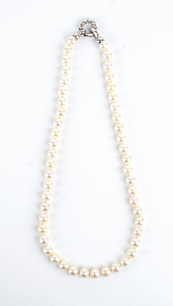 Collana di perle coltivate d'acqua salata  - Asta Gioielli, orologi, argenti e penne - Associazione Nazionale - Case d'Asta italiane