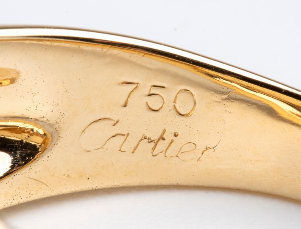 CARTIER: anello Panthère con onice e smeraldi  - Asta Gioielli, orologi, argenti e penne - Associazione Nazionale - Case d'Asta italiane