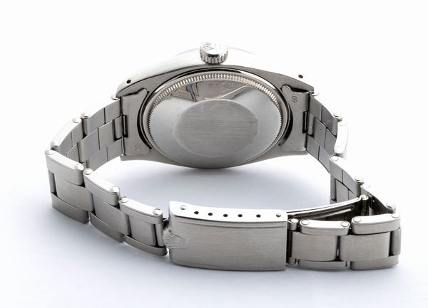 ROLEX Oyster Perpetual Date: orologio da polso in acciaio ref. 1500, 1960  - Asta Gioielli, orologi, argenti e penne - Associazione Nazionale - Case d'Asta italiane