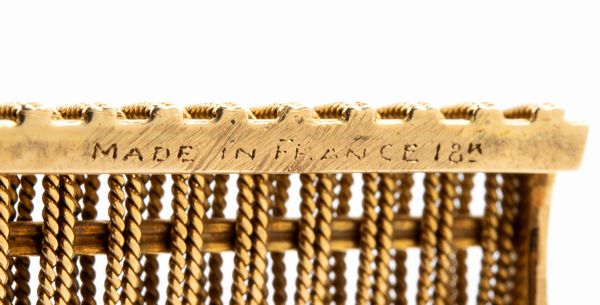 TIFFANY SCHLUMBERGER: scatola francese in oro  - Asta Gioielli, orologi, argenti e penne - Associazione Nazionale - Case d'Asta italiane