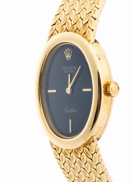 ROLEX Celllini: orologio da polso donna in oro 18K ref. 4301  - Asta Gioielli, orologi, argenti e penne - Associazione Nazionale - Case d'Asta italiane