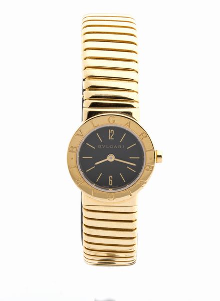 BVLGARI BVLGARI: orologio da polso tubogass in oro 18K ref. BB232T  - Asta Gioielli, orologi, argenti e penne - Associazione Nazionale - Case d'Asta italiane