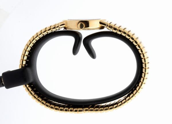BVLGARI BVLGARI: orologio da polso tubogass in oro 18K ref. BB232T  - Asta Gioielli, orologi, argenti e penne - Associazione Nazionale - Case d'Asta italiane