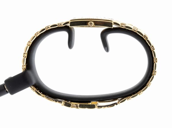 BUCHERER: orologio da polso lady in oro e diamanti  - Asta Gioielli, orologi, argenti e penne - Associazione Nazionale - Case d'Asta italiane