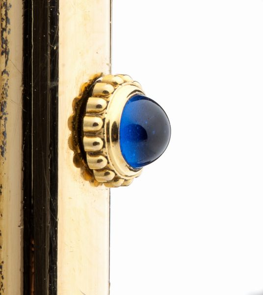 LE MUST DE CARTIER Tank: orologio da polso in argento vermeille, anni '70-'80  - Asta Gioielli, orologi, argenti e penne - Associazione Nazionale - Case d'Asta italiane