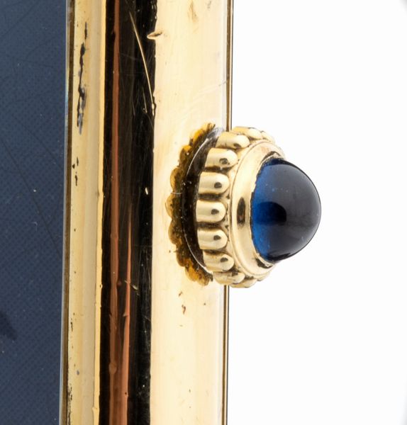 LE MUST DE CARTIER Tank: orologio da polso in argento vermeille, anni '70-'80  - Asta Gioielli, orologi, argenti e penne - Associazione Nazionale - Case d'Asta italiane