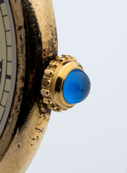 LE MUST DE CARTIER: orologio in argento vermeille  - Asta Gioielli, orologi, argenti e penne - Associazione Nazionale - Case d'Asta italiane