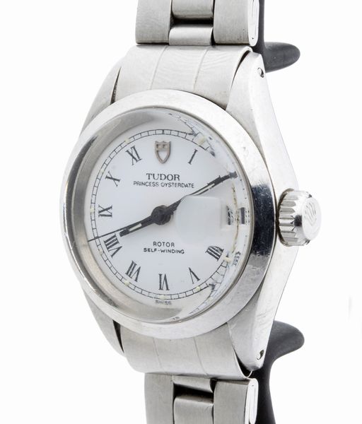 TUDOR Princess Oyster Date: orologio da polso in acciaio, anni '90  - Asta Gioielli, orologi, argenti e penne - Associazione Nazionale - Case d'Asta italiane