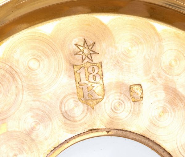 IWC: Orologio da tasca occhio di bue in oro 18K, 1890 circa  - Asta Gioielli, orologi, argenti e penne - Associazione Nazionale - Case d'Asta italiane