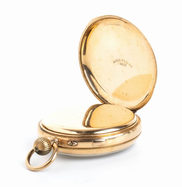 FATTORINI & SONS: orologio da tasca inglese, cronografo 1/5 centre seconds  Bradford, fine XIX secolo  - Asta Gioielli, orologi, argenti e penne - Associazione Nazionale - Case d'Asta italiane