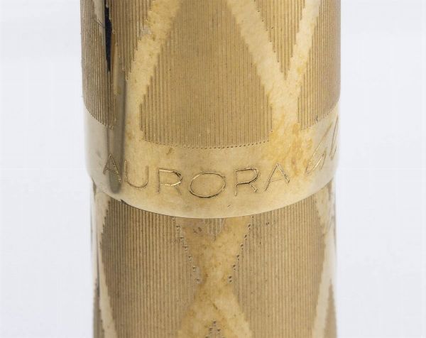 AURORA - Penna a sfera e penna stilografica in oro 8K  - Asta Gioielli, orologi, argenti e penne - Associazione Nazionale - Case d'Asta italiane