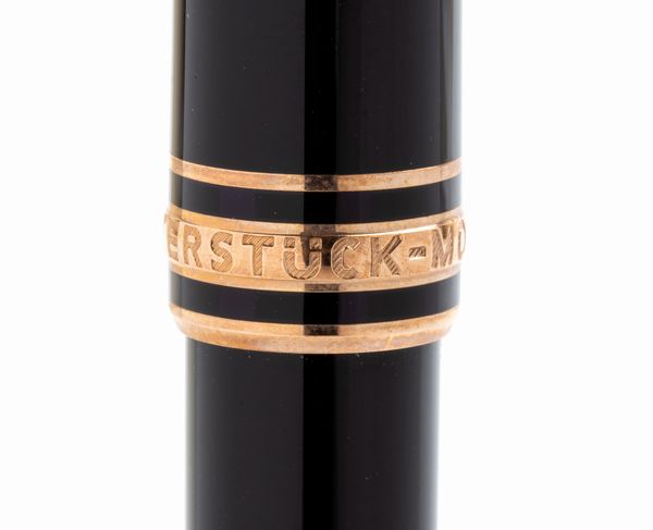 MONTBLANC: penna a sfera Meisterstuck  - Asta Gioielli, orologi, argenti e penne - Associazione Nazionale - Case d'Asta italiane