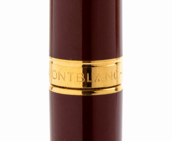 MONTBLANC: penna a sfera Noblesse Oblige  - Asta Gioielli, orologi, argenti e penne - Associazione Nazionale - Case d'Asta italiane