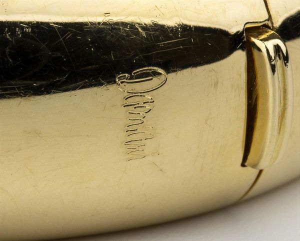DAMIANI: bracciale a cerchio rigido in oro e diamanti  - Asta Gioielli, orologi, argenti e penne - Associazione Nazionale - Case d'Asta italiane