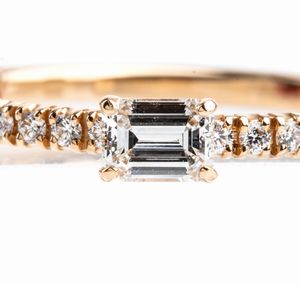 CARTIER: fedina in oro e diamanti  - Asta Gioielli, orologi, argenti e penne - Associazione Nazionale - Case d'Asta italiane