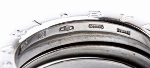 BULGARI, collezione B.zero1: anello in oro bianco  - Asta Gioielli, orologi, argenti e penne - Associazione Nazionale - Case d'Asta italiane