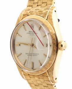 ROLEX Date: raro orologio da polso in oro 18K serie corteccia ref. 1502, 1963  - Asta Gioielli, orologi, argenti e penne - Associazione Nazionale - Case d'Asta italiane