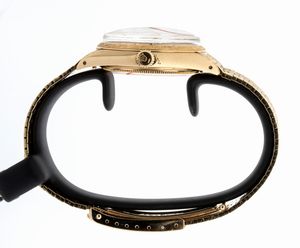 ROLEX Date: raro orologio da polso in oro 18K serie corteccia ref. 1502, 1963  - Asta Gioielli, orologi, argenti e penne - Associazione Nazionale - Case d'Asta italiane