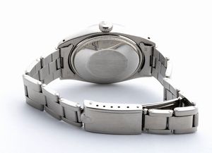 ROLEX Oyster Perpetual Date: orologio da polso in acciaio ref. 1500, 1960  - Asta Gioielli, orologi, argenti e penne - Associazione Nazionale - Case d'Asta italiane