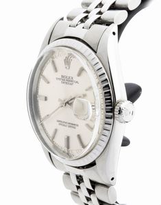 ROLEX Date Just: orologio da polso uomo in acciaio ref. 1603, 1974  - Asta Gioielli, orologi, argenti e penne - Associazione Nazionale - Case d'Asta italiane