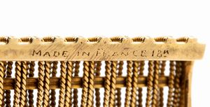 TIFFANY SCHLUMBERGER: scatola francese in oro  - Asta Gioielli, orologi, argenti e penne - Associazione Nazionale - Case d'Asta italiane