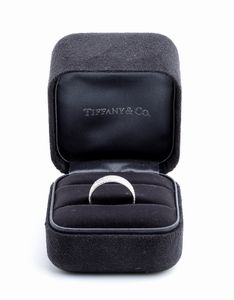 TIFFANY & Co.: anello a fascia con diamanti  - Asta Gioielli, orologi, argenti e penne - Associazione Nazionale - Case d'Asta italiane