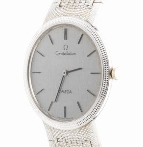 OMEGA Constellation: orologio da polso in oro bianco 18K ref. 7195  - Asta Gioielli, orologi, argenti e penne - Associazione Nazionale - Case d'Asta italiane