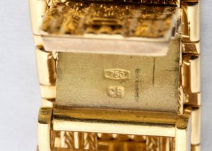 BUCHERER: orologio da polso lady in oro e diamanti  - Asta Gioielli, orologi, argenti e penne - Associazione Nazionale - Case d'Asta italiane