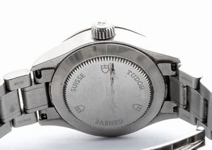 TUDOR: orologio da polso donna in acciaio con lunetta in oro  - Asta Gioielli, orologi, argenti e penne - Associazione Nazionale - Case d'Asta italiane