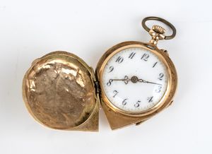 Due orologi da tasca in oro - inizio XX secolo  - Asta Gioielli, orologi, argenti e penne - Associazione Nazionale - Case d'Asta italiane