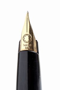MONTBLANC: penna stilografica Classic, pennino in oro 14K  - Asta Gioielli, orologi, argenti e penne - Associazione Nazionale - Case d'Asta italiane