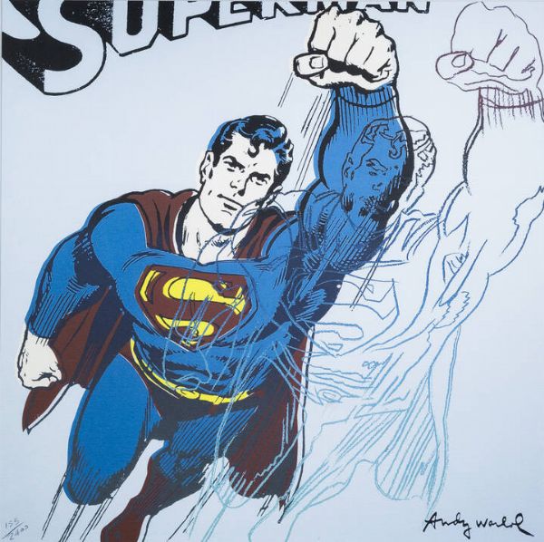 ANDY WARHOL Pittsburgh (USA) 1927 - 1987 New York (USA) : Superman  - Asta Grafica - Associazione Nazionale - Case d'Asta italiane