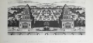 GIULIO PAOLINI Genova 1940 - Il modello del tempio/Il tempio del modello 1986